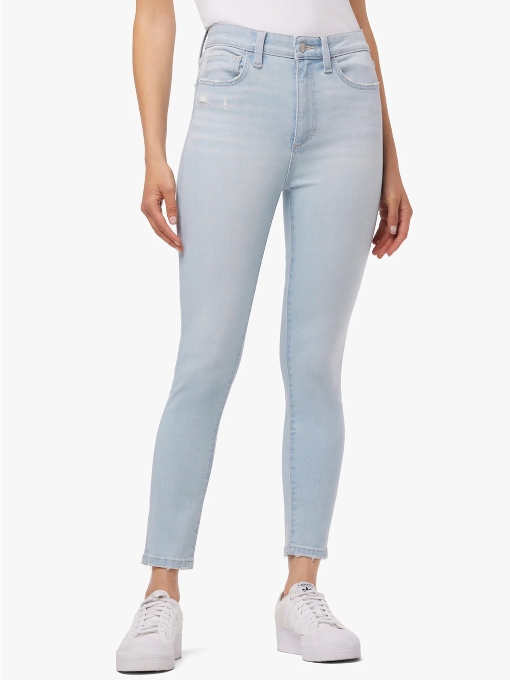 Joe's NWT Light Blue High-Rise Skinny Jeans - Crop Women Sophia